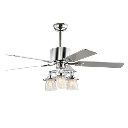 Safavieh Parlin Ceiling Light FanChrome CLF1000A